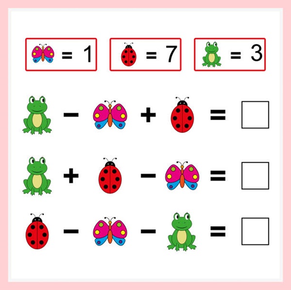 Dạng toán tìm quy luật đơn giản lớp 1