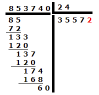 Chia số có 6 chữ số cho số có 2 chữ số theo chuẩn Việt Nam