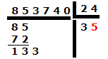 Chia số có 6 chữ số cho số có 2 chữ số theo chuẩn Việt Nam