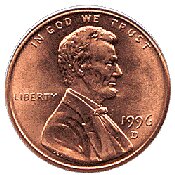 $0.01(đồng xu Nickel = 1 cent)